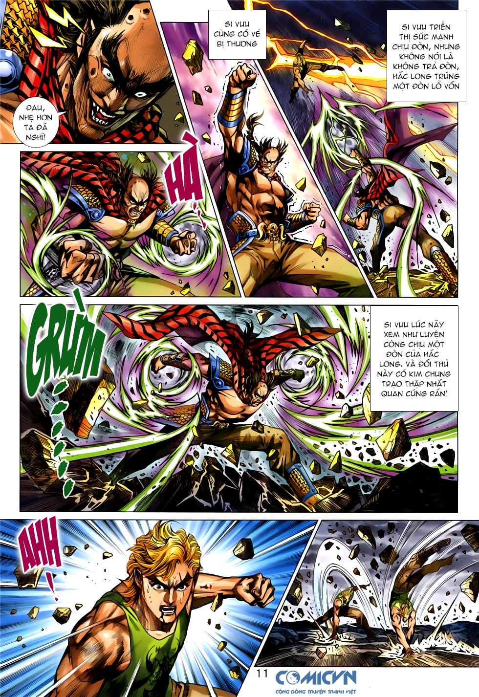 Truyện Tranh Tân Tác Long Hổ Môn trang 4