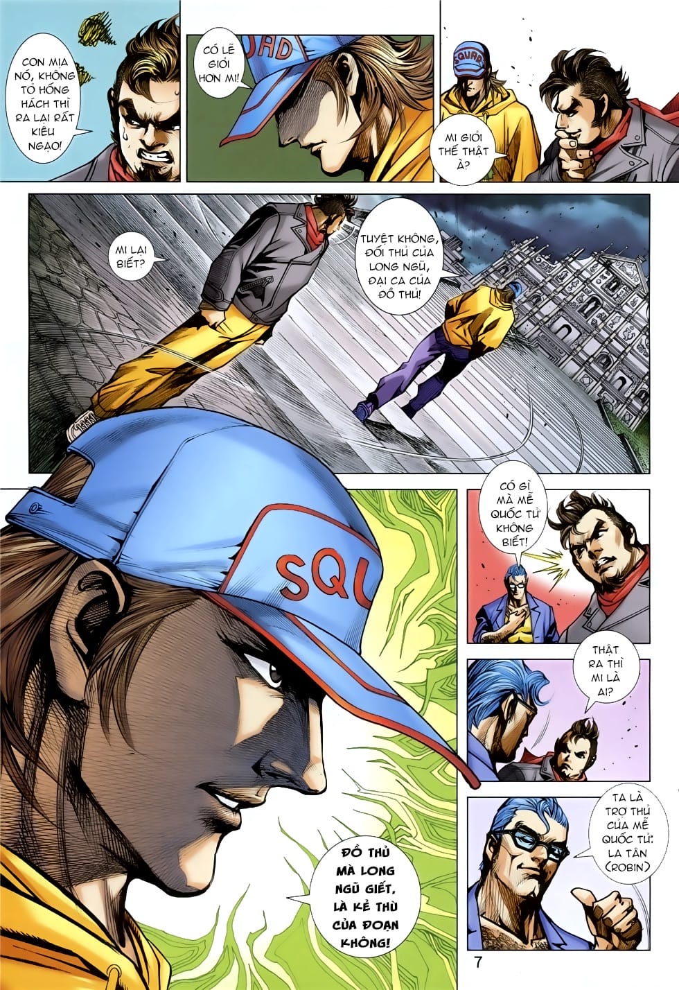 Truyện Tranh Tân Tác Long Hổ Môn trang 4