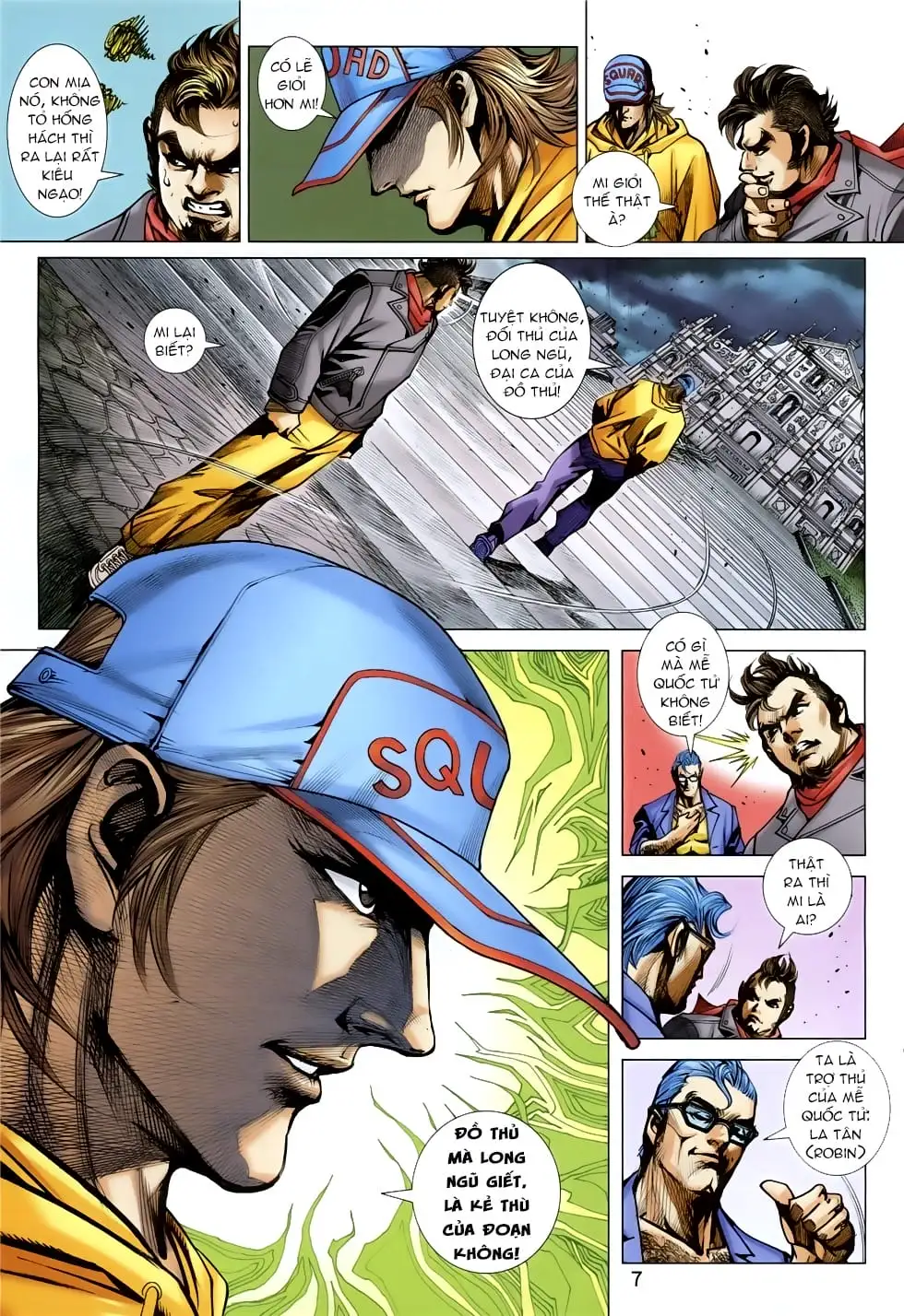 Truyện Tranh Tân Tác Long Hổ Môn trang 4