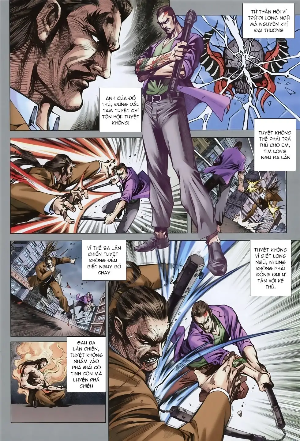 Truyện Tranh Tân Tác Long Hổ Môn trang 4