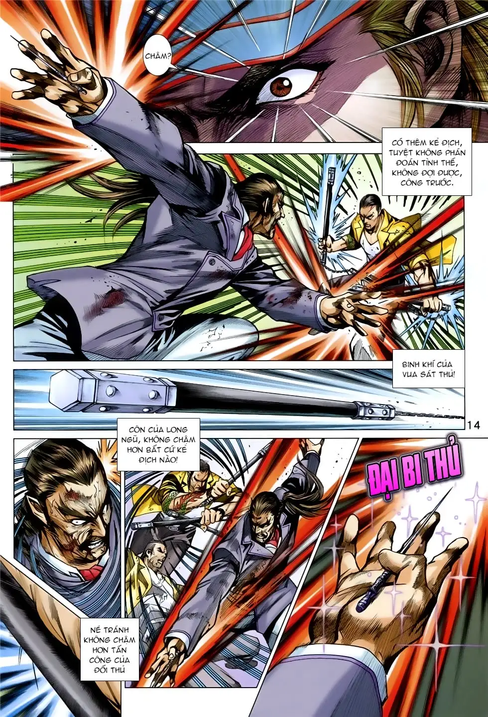 Truyện Tranh Tân Tác Long Hổ Môn trang 4