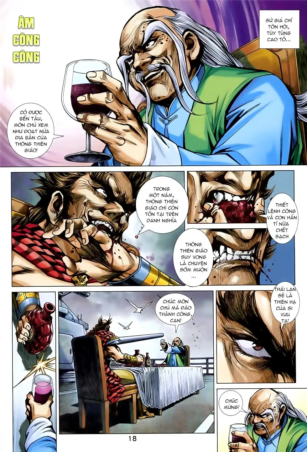 Truyện Tranh Tân Tác Long Hổ Môn trang 4