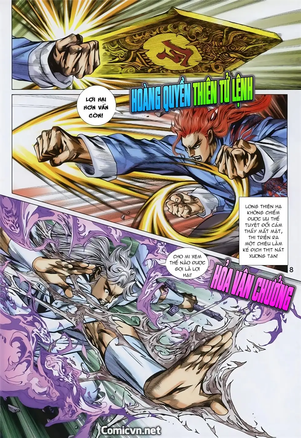 Truyện Tranh Tân Tác Long Hổ Môn trang 4