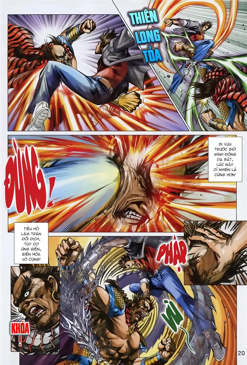 Truyện Tranh Tân Tác Long Hổ Môn trang 4