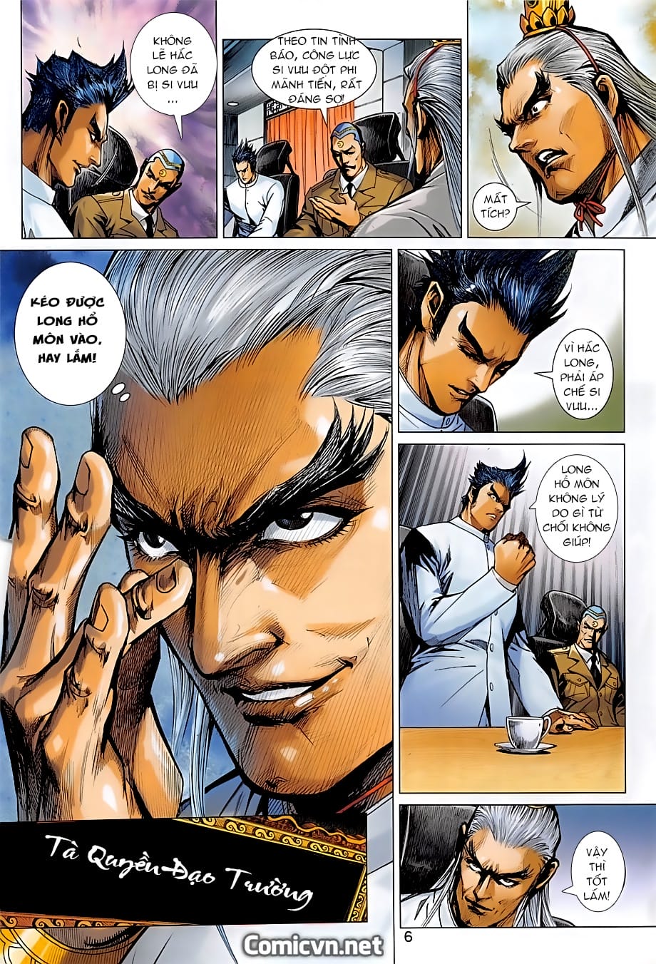 Truyện Tranh Tân Tác Long Hổ Môn trang 4