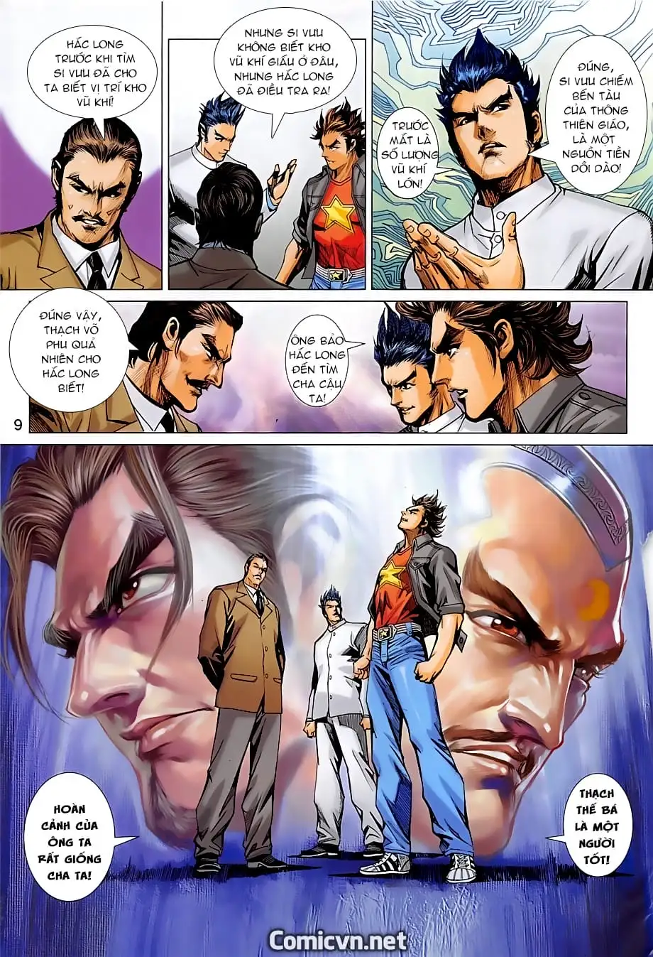 Truyện Tranh Tân Tác Long Hổ Môn trang 4