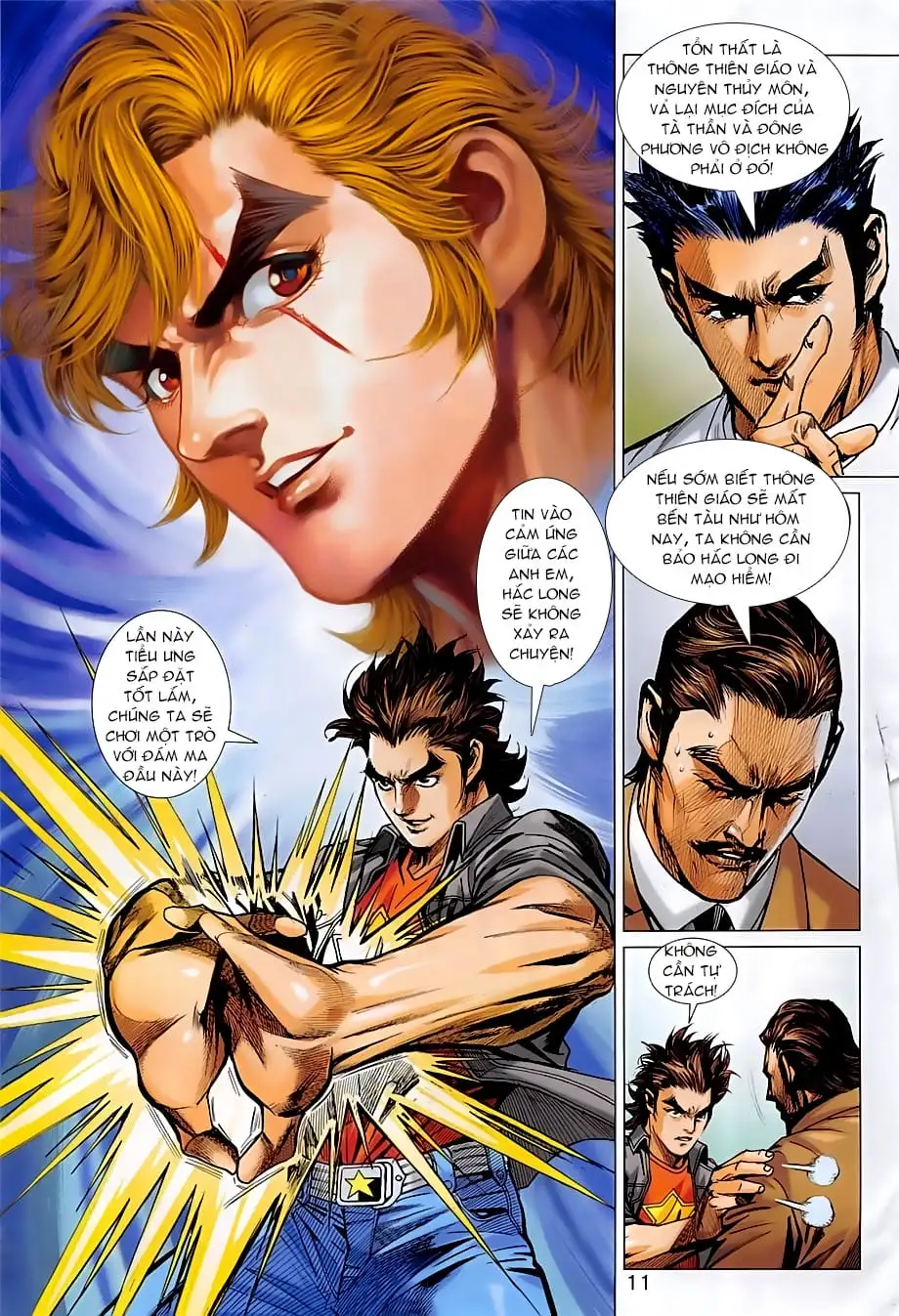 Truyện Tranh Tân Tác Long Hổ Môn trang 4