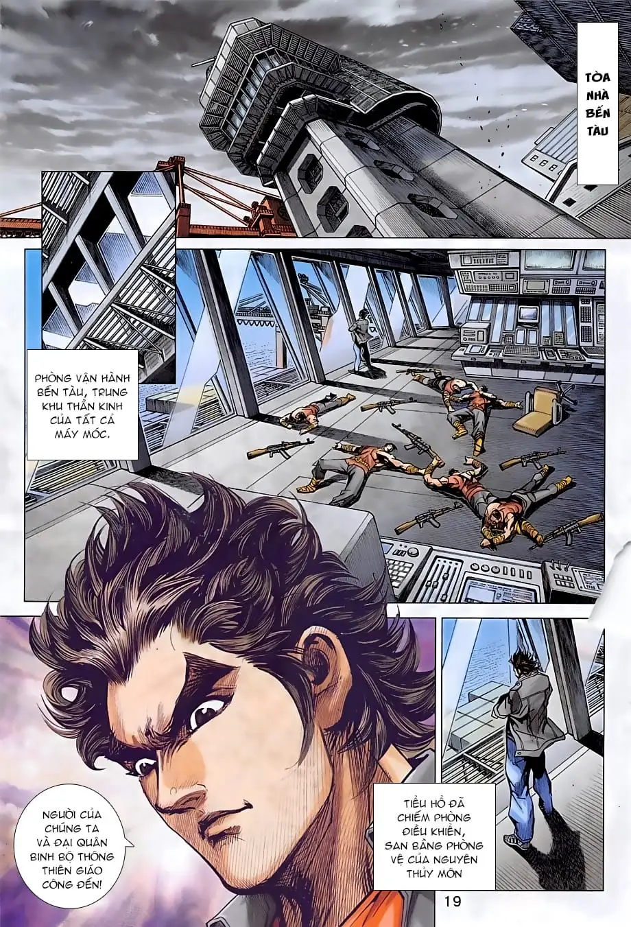 Truyện Tranh Tân Tác Long Hổ Môn trang 4