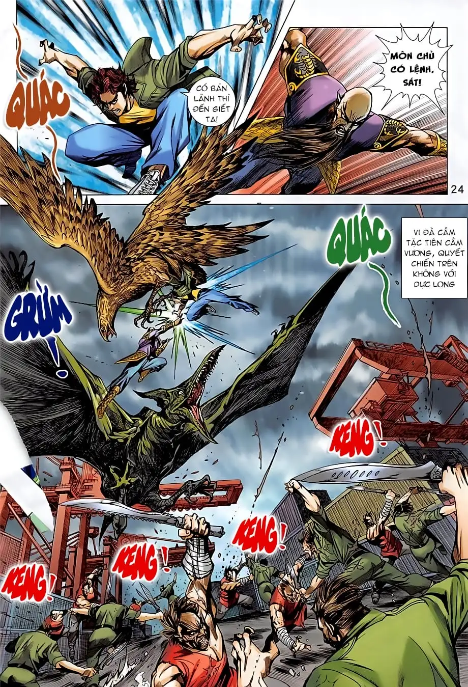 Truyện Tranh Tân Tác Long Hổ Môn trang 4