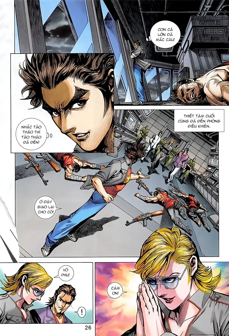 Truyện Tranh Tân Tác Long Hổ Môn trang 4