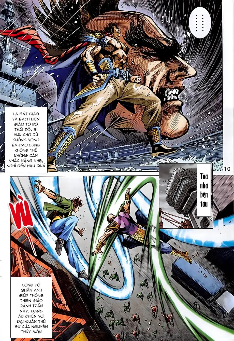 Truyện Tranh Tân Tác Long Hổ Môn trang 4