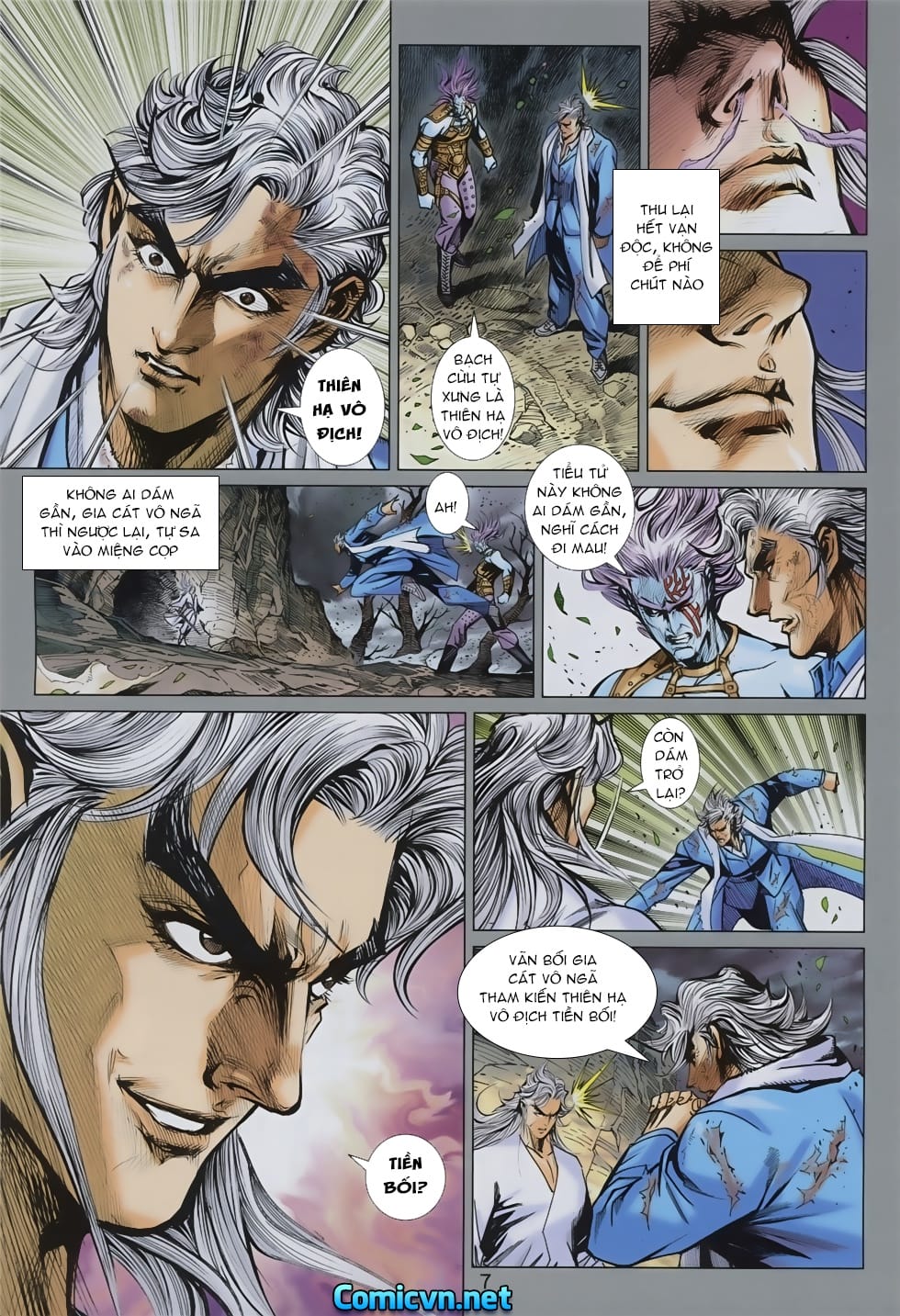 Truyện Tranh Tân Tác Long Hổ Môn trang 4