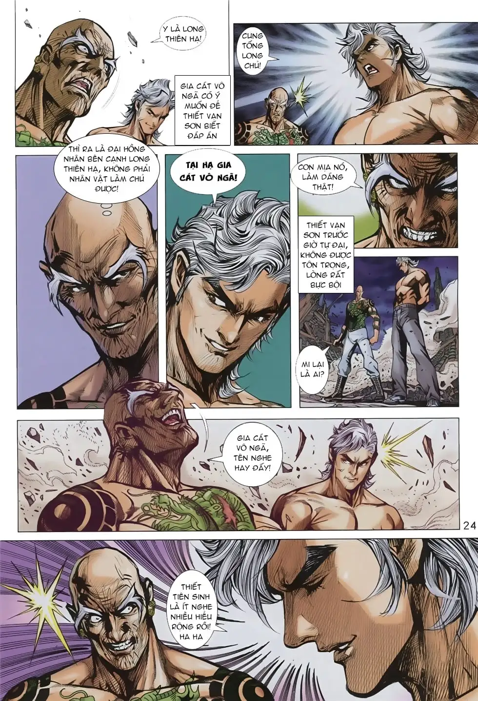 Truyện Tranh Tân Tác Long Hổ Môn trang 4