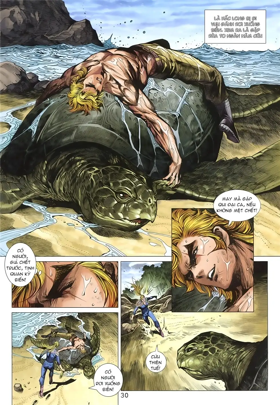 Truyện Tranh Tân Tác Long Hổ Môn trang 4