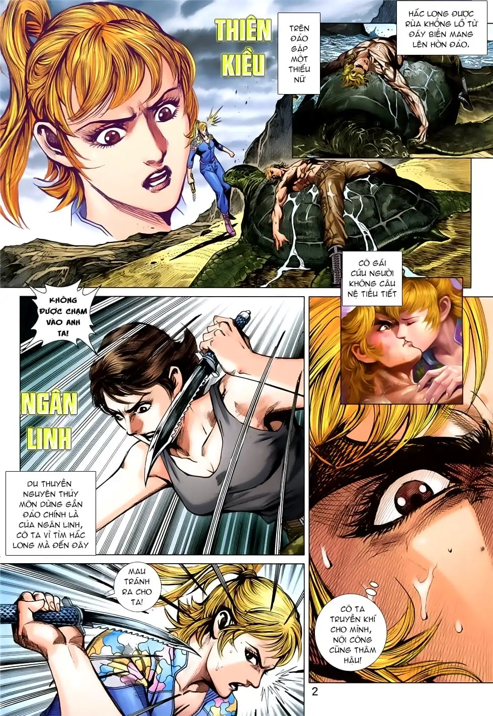 Truyện Tranh Tân Tác Long Hổ Môn trang 4