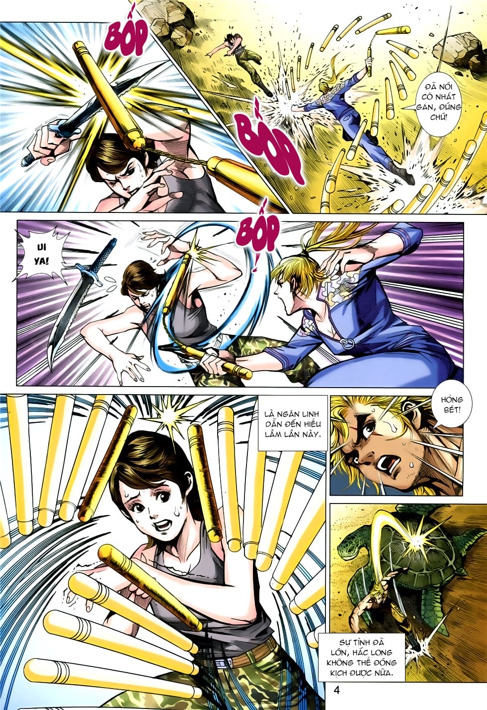 Truyện Tranh Tân Tác Long Hổ Môn trang 4
