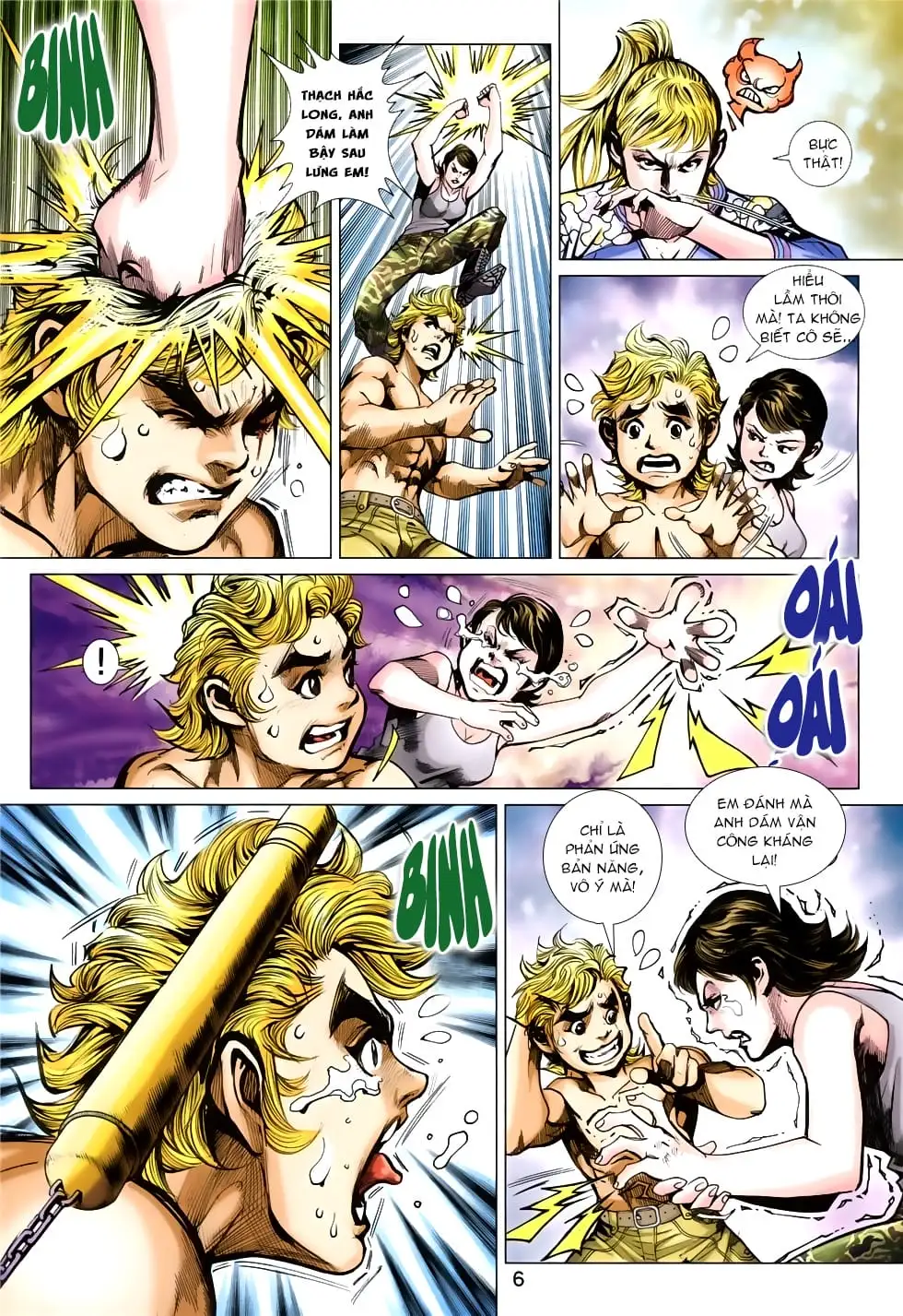 Truyện Tranh Tân Tác Long Hổ Môn trang 4