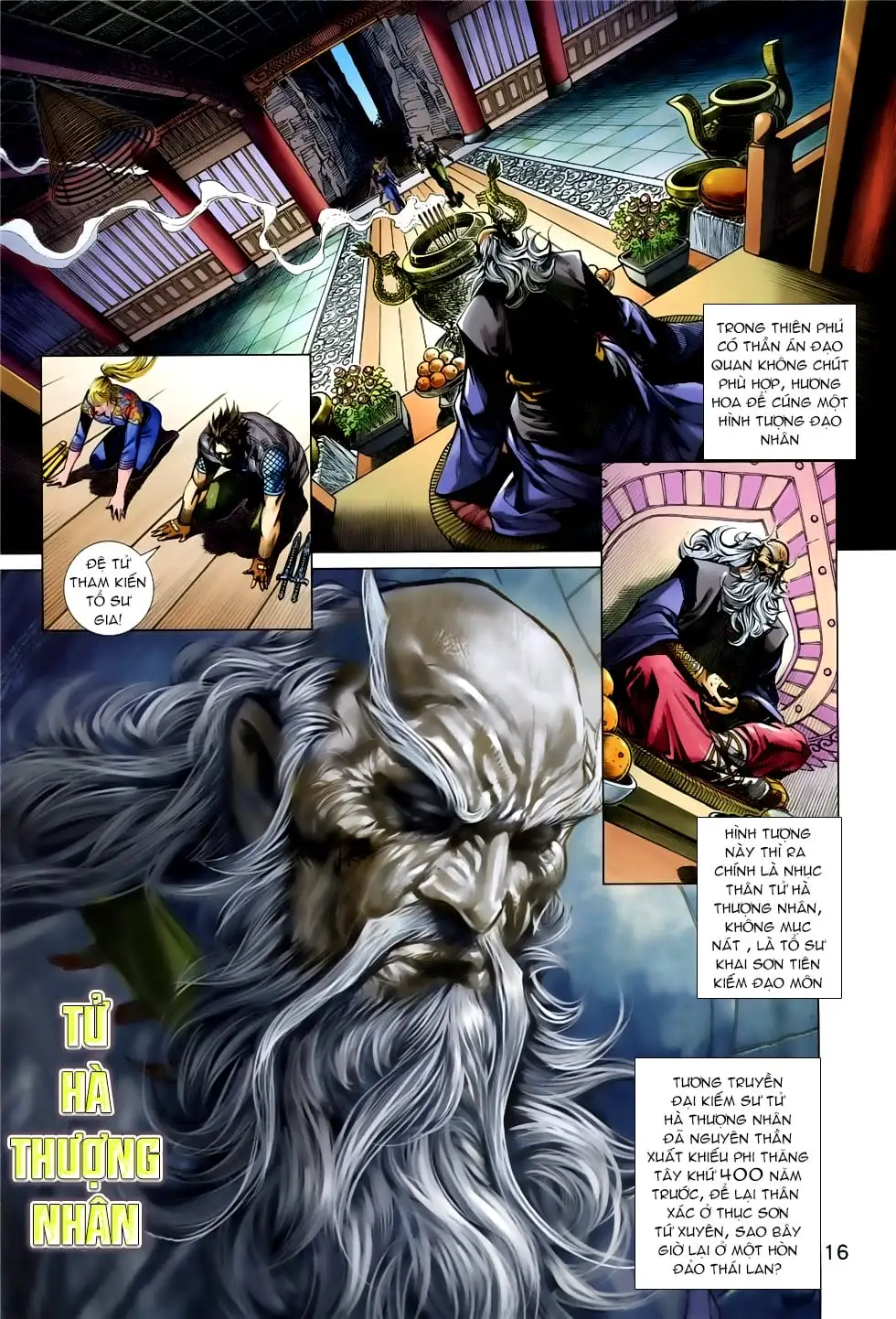 Truyện Tranh Tân Tác Long Hổ Môn trang 4