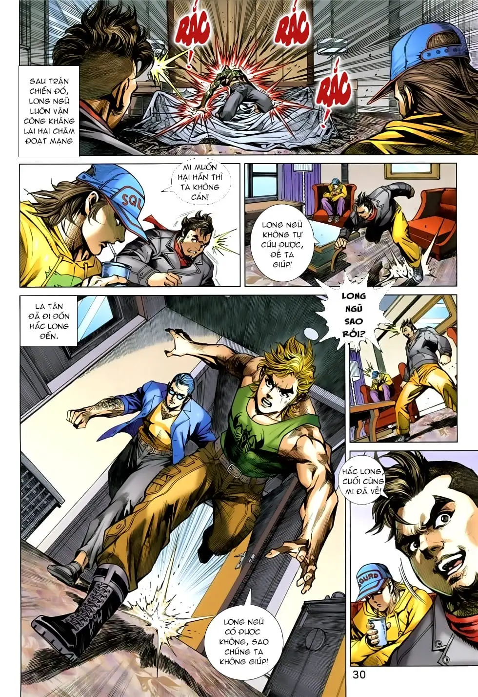Truyện Tranh Tân Tác Long Hổ Môn trang 4