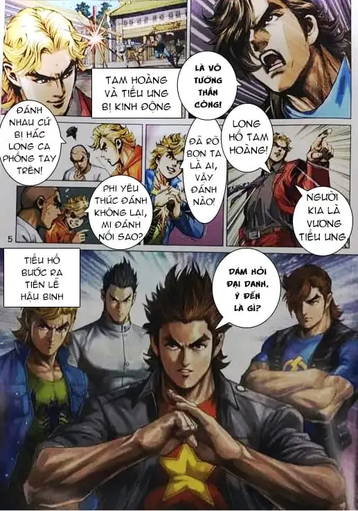 Truyện Tranh Tân Tác Long Hổ Môn trang 4