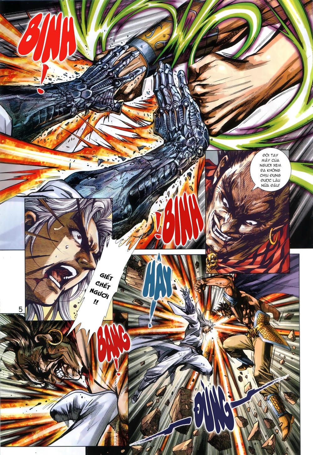 Truyện Tranh Tân Tác Long Hổ Môn trang 4