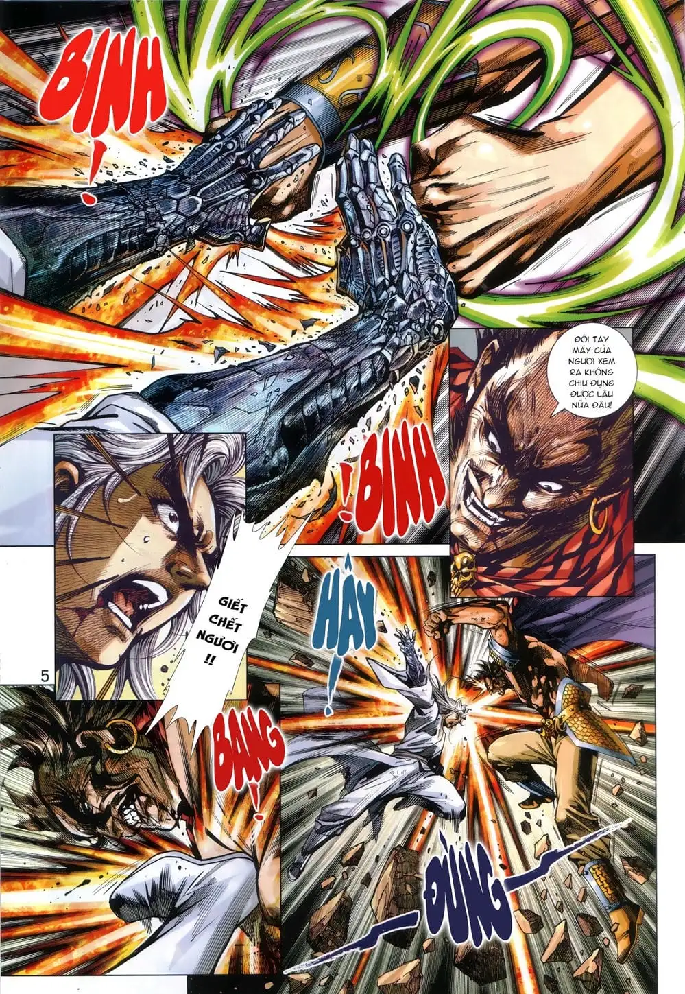 Truyện Tranh Tân Tác Long Hổ Môn trang 4