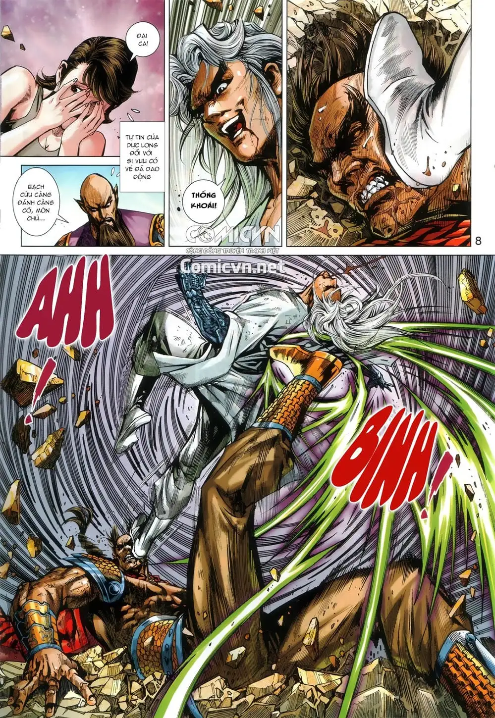 Truyện Tranh Tân Tác Long Hổ Môn trang 4