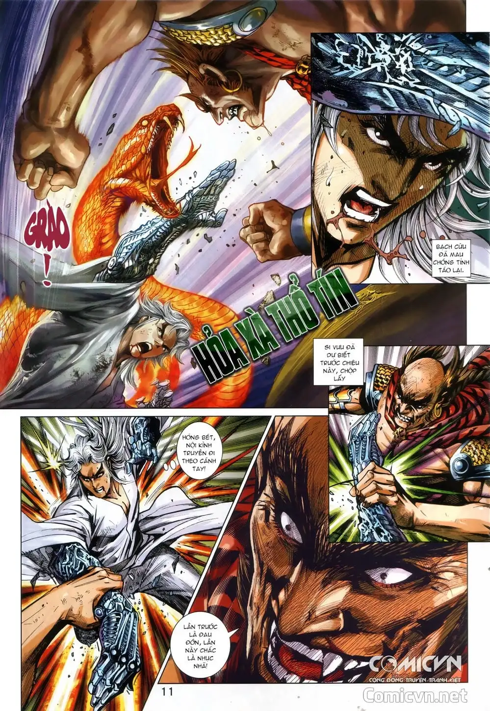 Truyện Tranh Tân Tác Long Hổ Môn trang 4