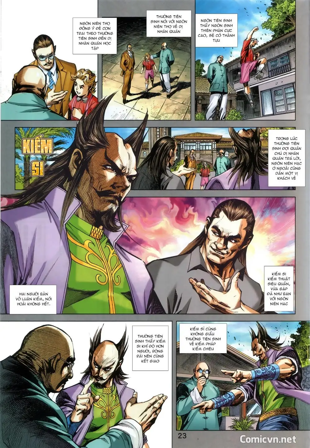 Truyện Tranh Tân Tác Long Hổ Môn trang 4