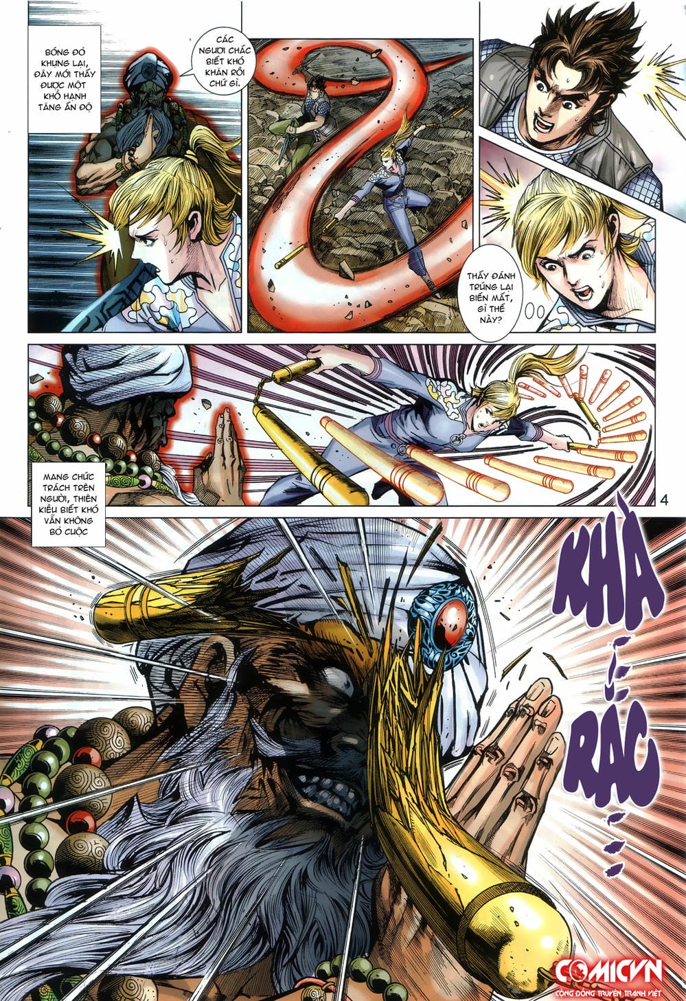 Truyện Tranh Tân Tác Long Hổ Môn trang 4