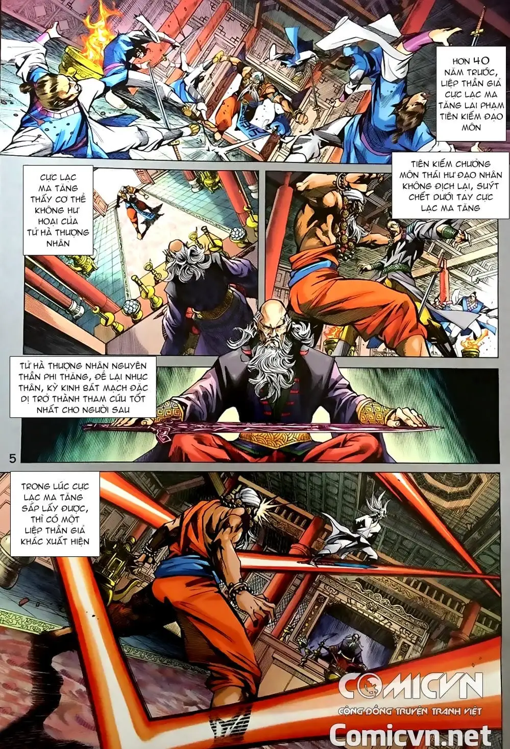 Truyện Tranh Tân Tác Long Hổ Môn trang 4