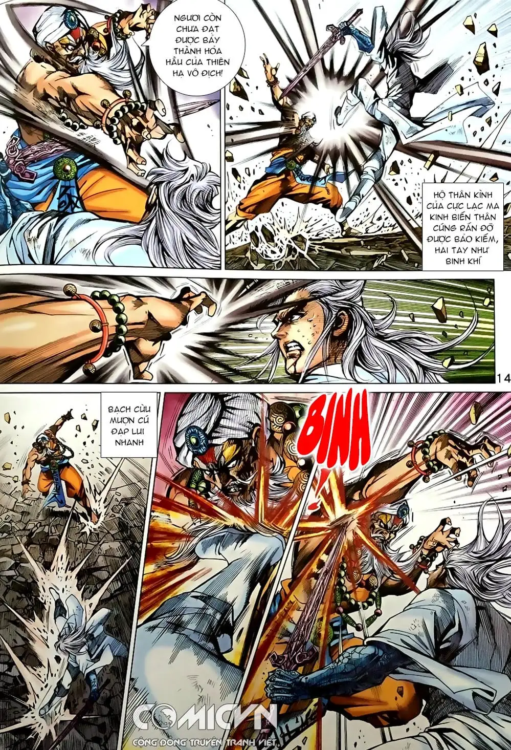 Truyện Tranh Tân Tác Long Hổ Môn trang 4