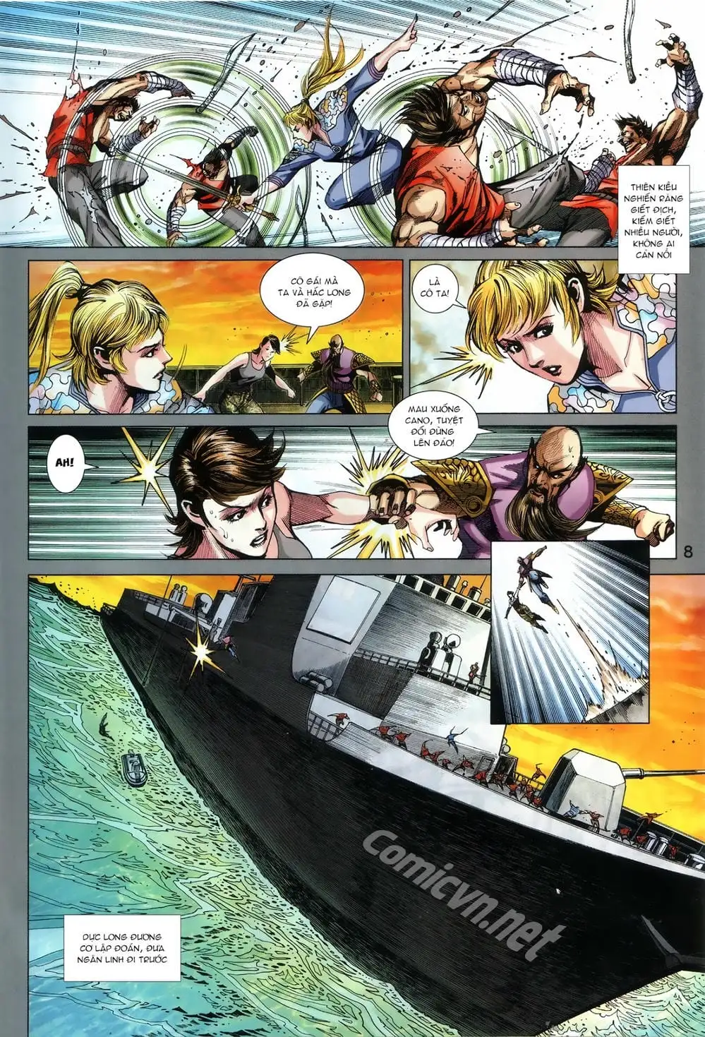 Truyện Tranh Tân Tác Long Hổ Môn trang 4