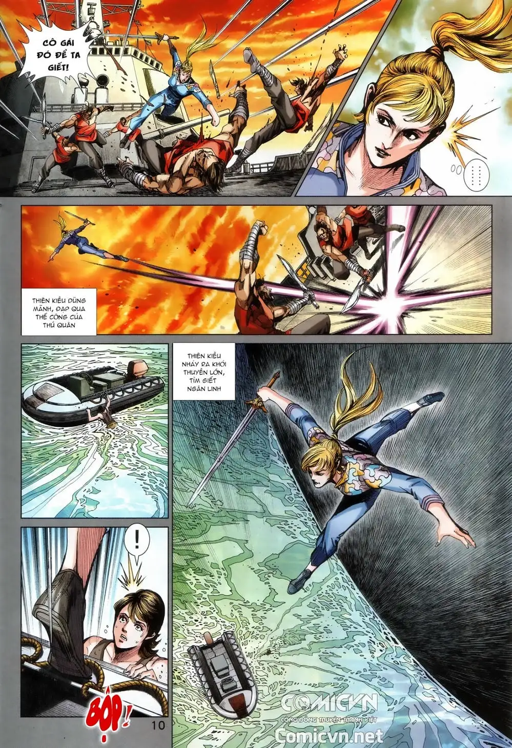 Truyện Tranh Tân Tác Long Hổ Môn trang 4