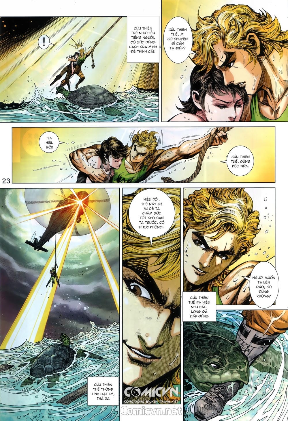 Truyện Tranh Tân Tác Long Hổ Môn trang 4