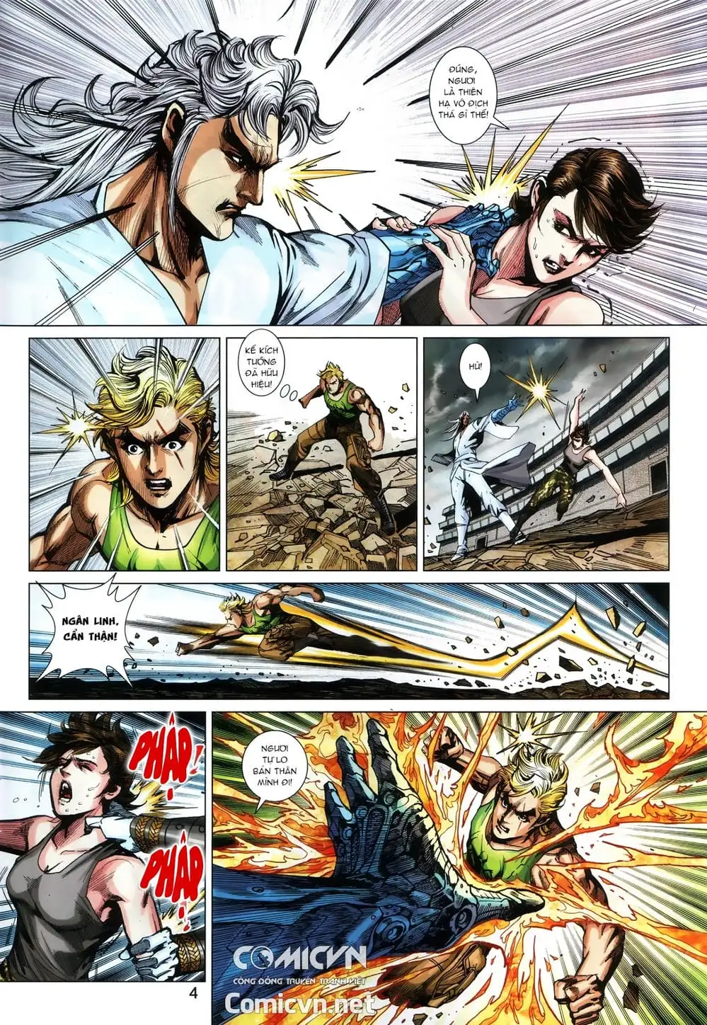 Truyện Tranh Tân Tác Long Hổ Môn trang 4