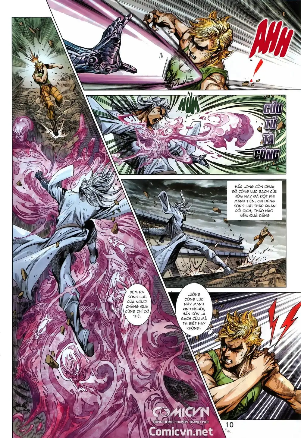 Truyện Tranh Tân Tác Long Hổ Môn trang 4