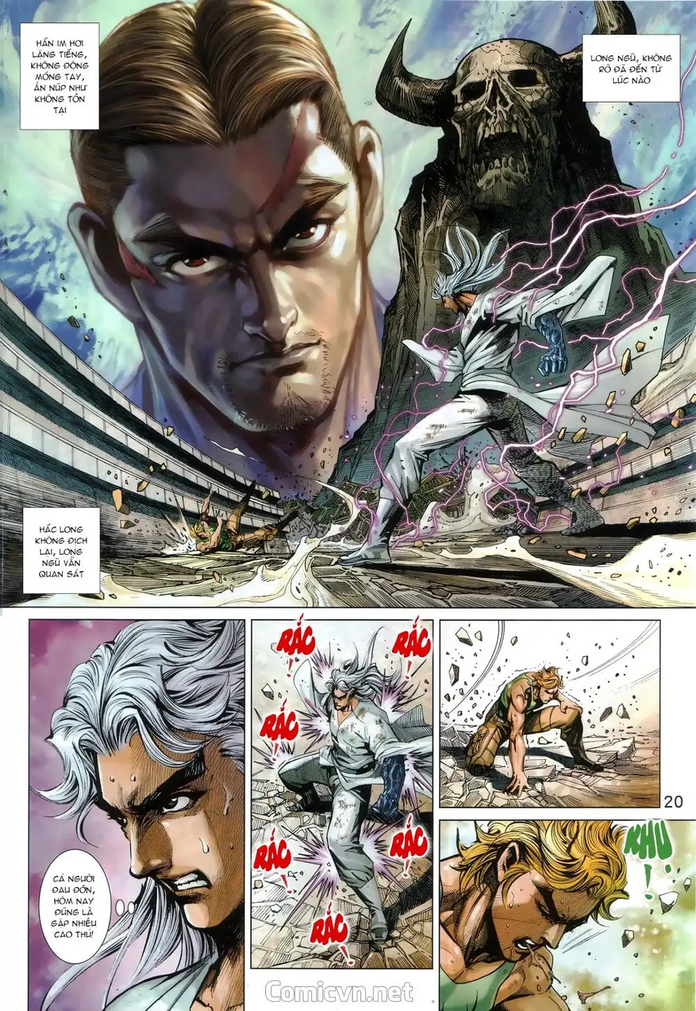 Truyện Tranh Tân Tác Long Hổ Môn trang 4