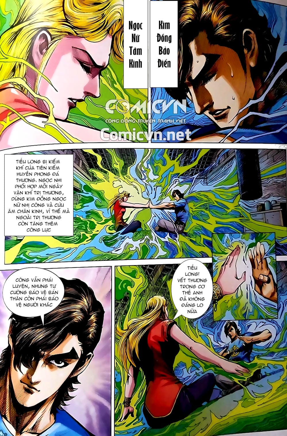 Truyện Tranh Tân Tác Long Hổ Môn trang 4