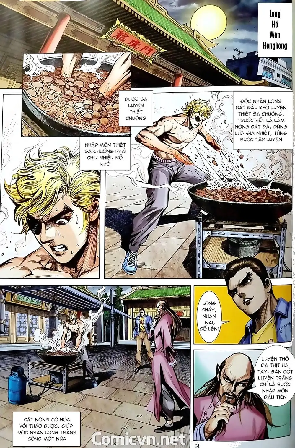 Truyện Tranh Tân Tác Long Hổ Môn trang 4