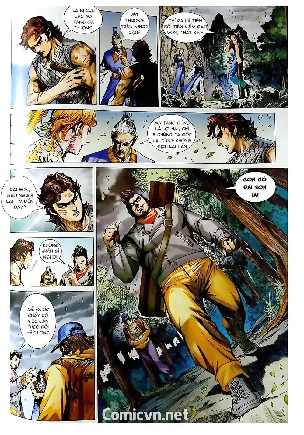 Truyện Tranh Tân Tác Long Hổ Môn trang 4