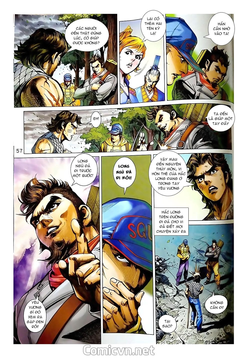 Truyện Tranh Tân Tác Long Hổ Môn trang 4