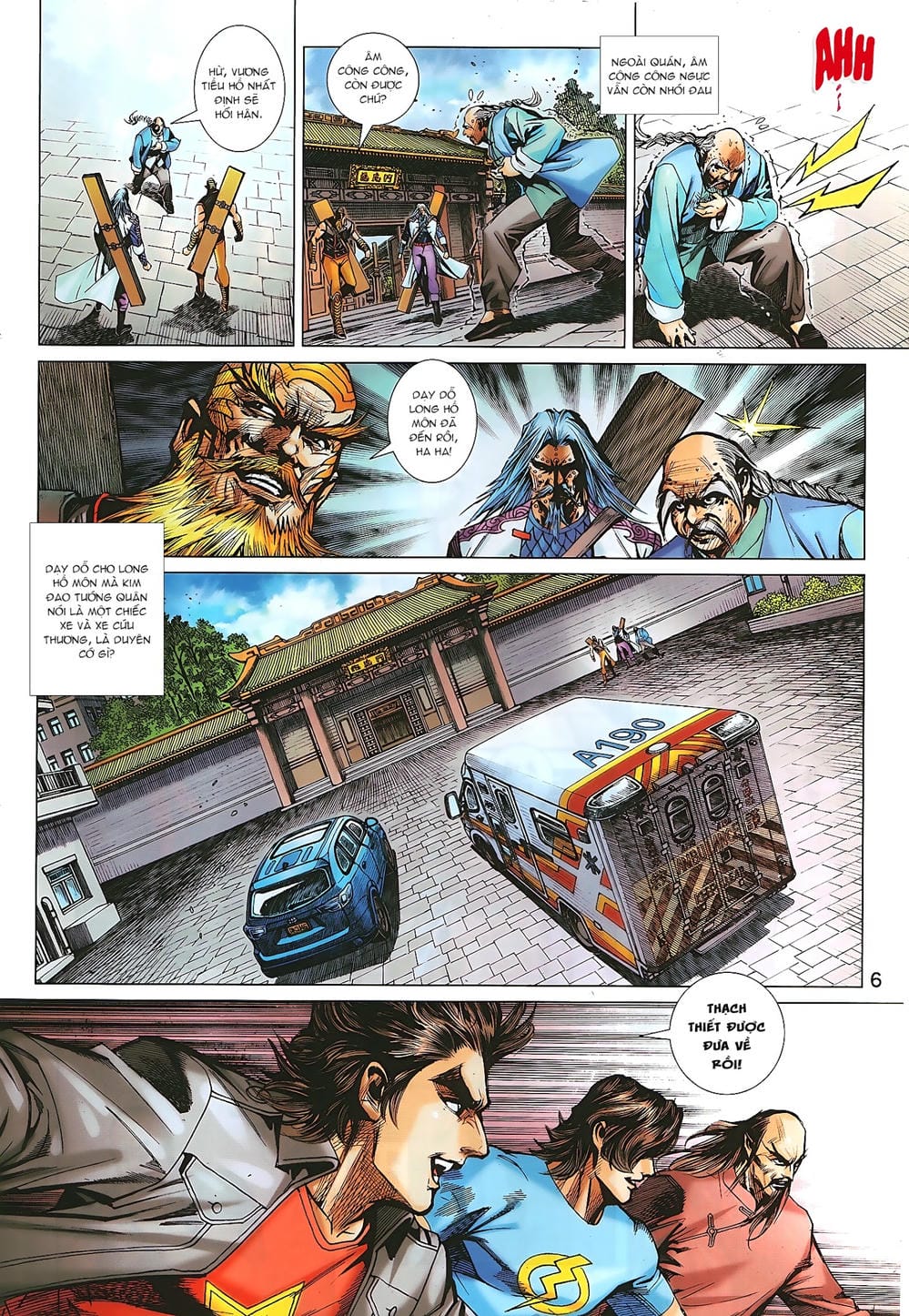 Truyện Tranh Tân Tác Long Hổ Môn trang 4