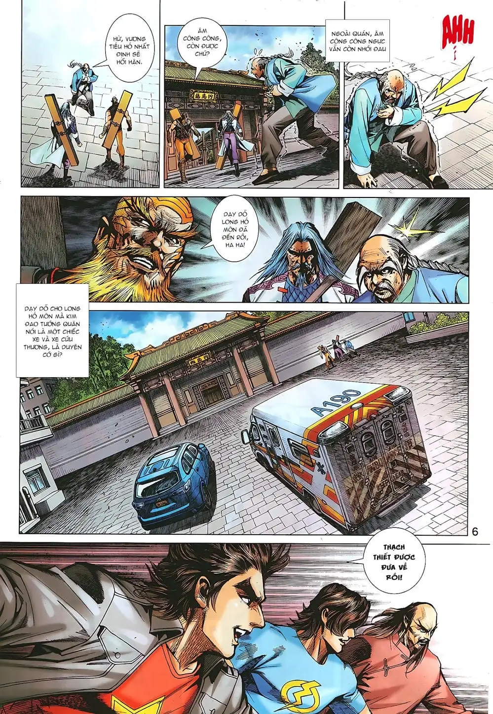 Truyện Tranh Tân Tác Long Hổ Môn trang 4