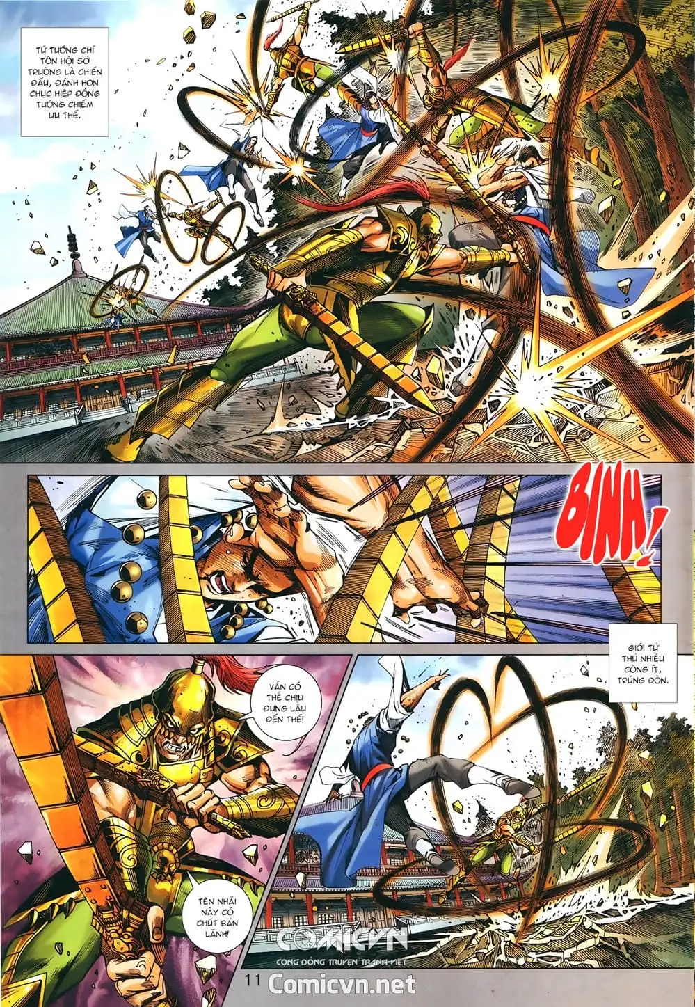 Truyện Tranh Tân Tác Long Hổ Môn trang 4