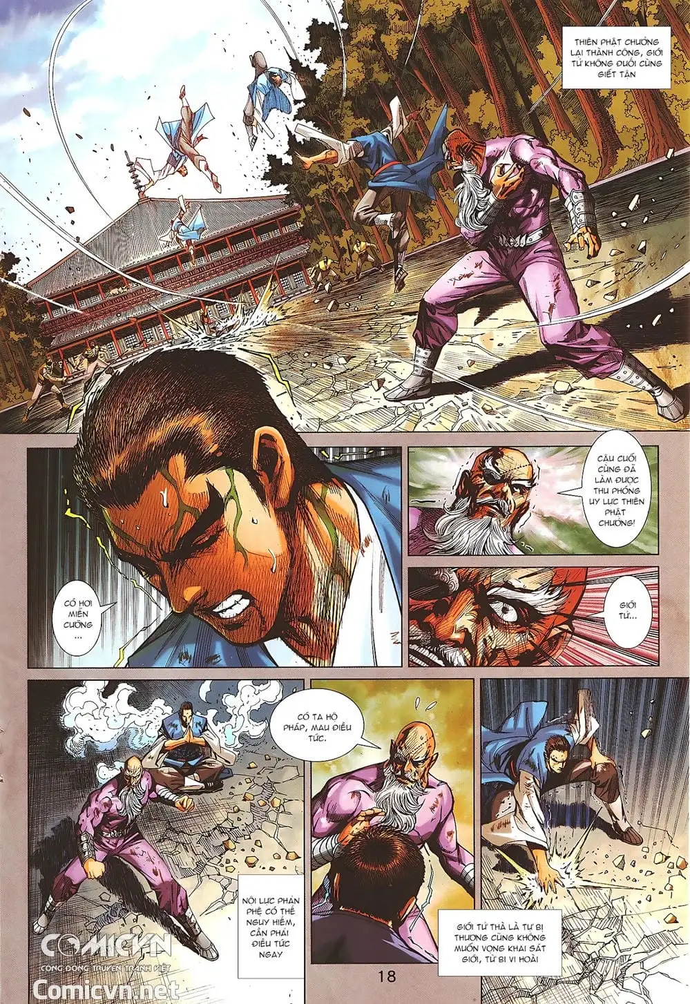 Truyện Tranh Tân Tác Long Hổ Môn trang 4