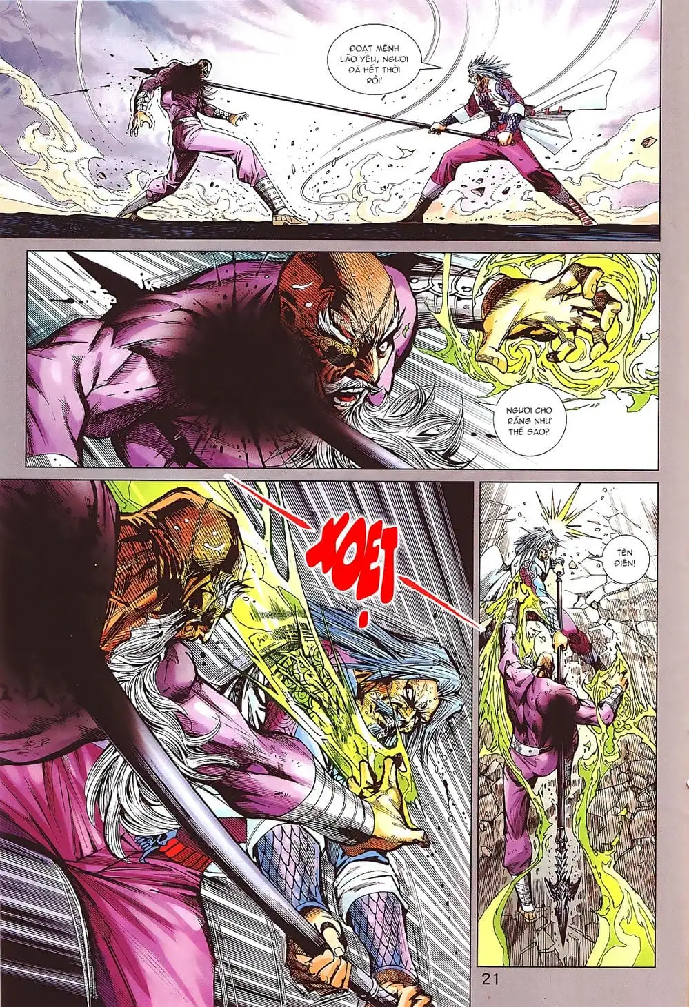 Truyện Tranh Tân Tác Long Hổ Môn trang 4