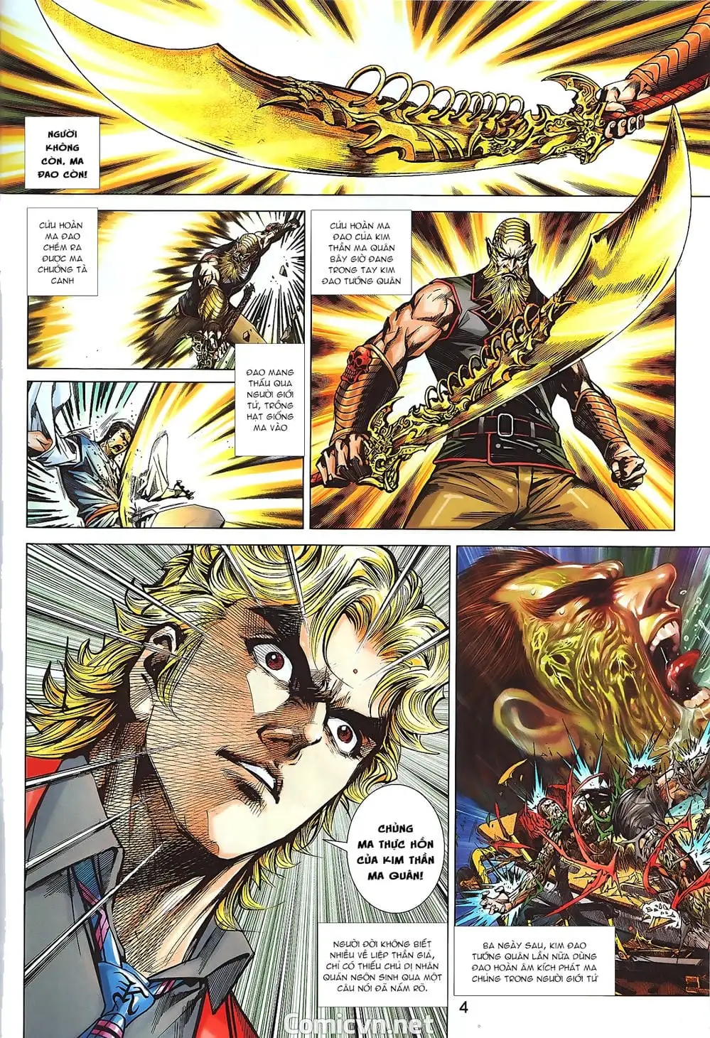 Truyện Tranh Tân Tác Long Hổ Môn trang 4