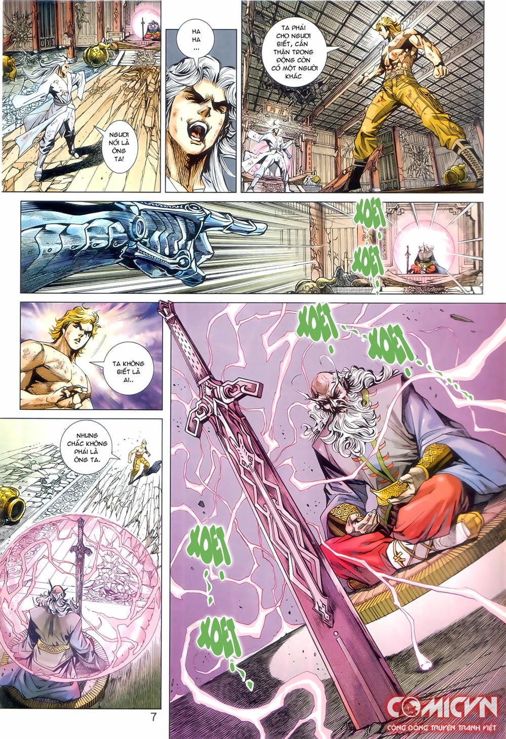 Truyện Tranh Tân Tác Long Hổ Môn trang 4