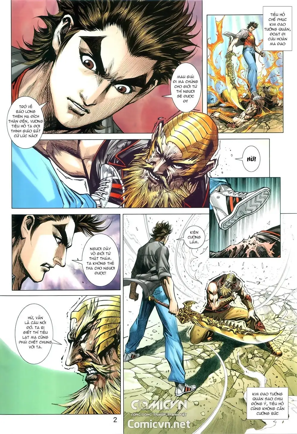 Truyện Tranh Tân Tác Long Hổ Môn trang 4